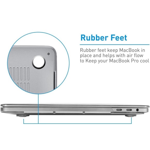 🌟NWT! 2 In 1 Protective plastic hard shell case & Keyboard cover skin - Picture 6 of 11